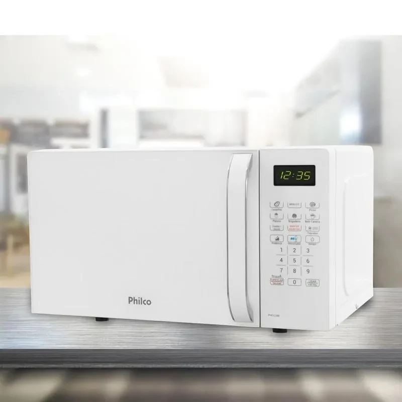 Microondas 20 Litros Limpa Fácil 1100w Philco PME25B