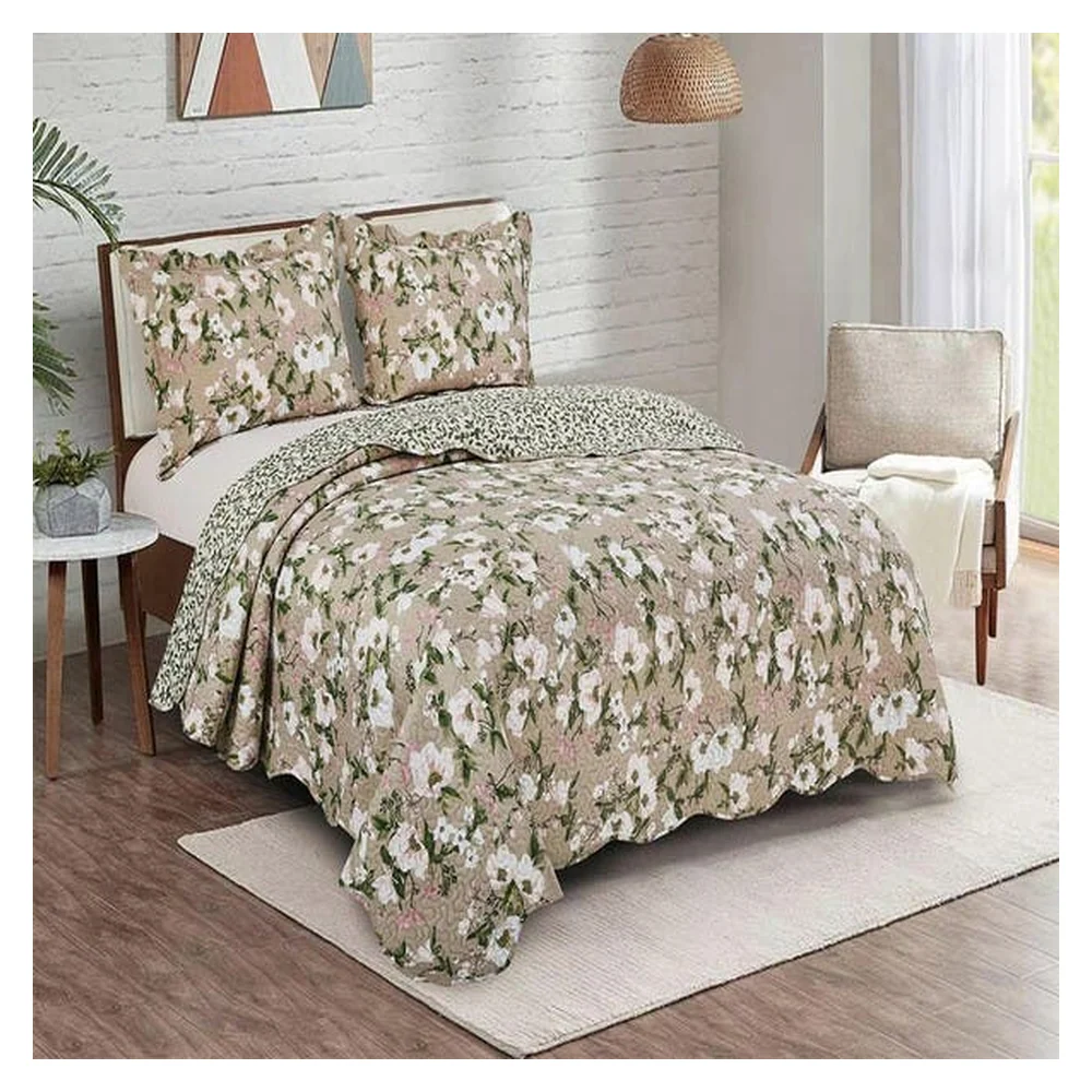 Colcha Evolution Patchwork Casal 220x240 Verna Camesa