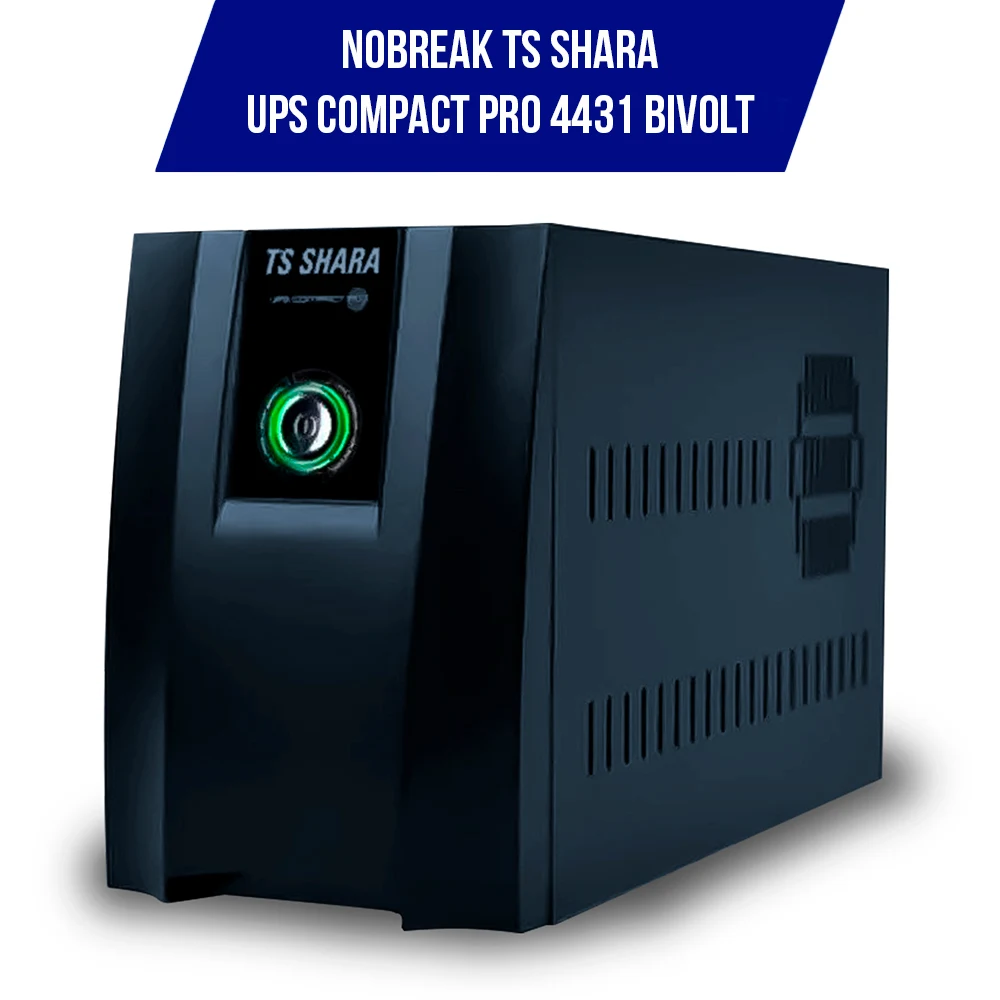 Nobreak Ts Shara Compact Pro Universal 1400VA 6 Tomadas 4431